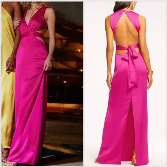 hot.pink dress Koscy Barbie Style A Line Hot Pink Short Homecoming Dress